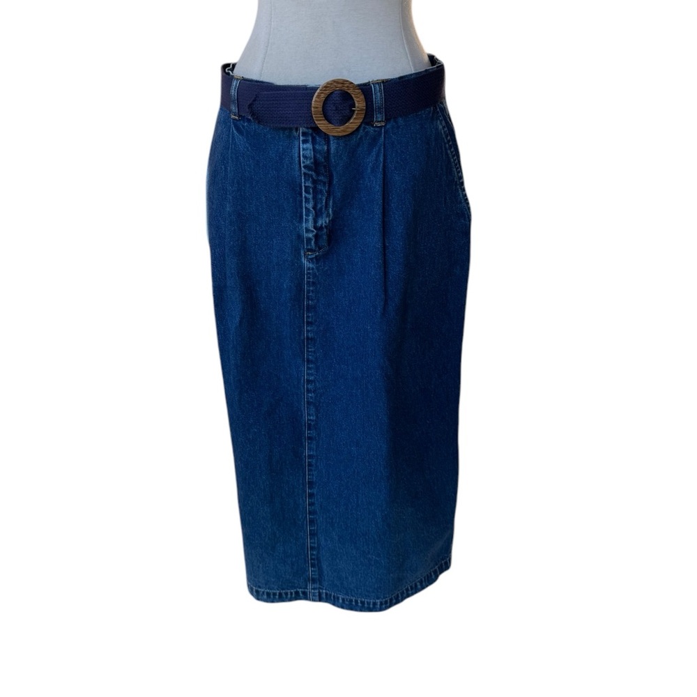 1990s Eddie Bauer Denim Skirt